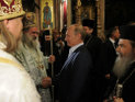 Российский президент поклонился в Иерусалиме святыням христианства и иудаизма Российский президент поклонился в Иерусалиме святыням христианства и иудаизма