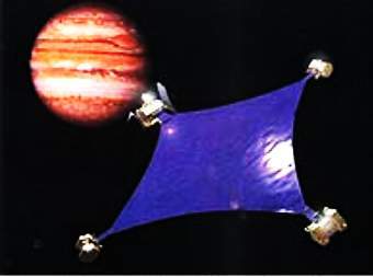 "Космическая паутина", рисунок с сайта ESA