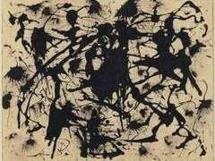 Джексон Поллок, "Безымянное", изображение с сайта moma.org Джексон Поллок, "Безымянное", изображение с сайта moma.org