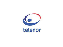 Логотип компании Telenor Логотип компании Telenor