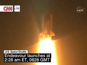  "".  NASA TV,  CNN 