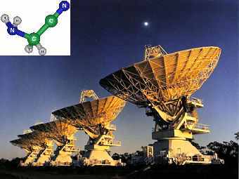   .  :  (   ,    ,    ). :   (Sven Thorwirth), Max Planck Institute for Radio Astronomy; Australia Telescope National Facility. 