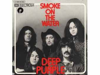   "Smoke on the Water"  Deep Purple