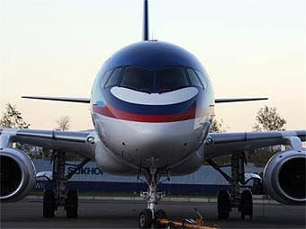 Sukhoi Superjet 100.  - ""