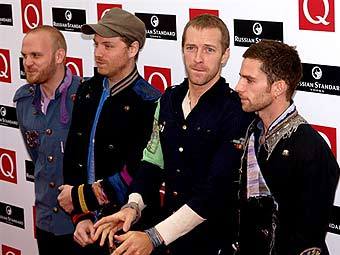 Coldplay.  AFP