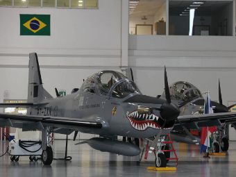 EMB-314 Super Tucano.    embraerdefensesystems.com