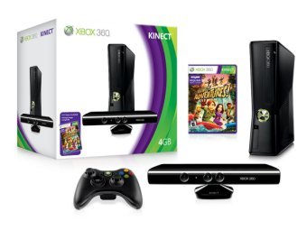  Kinect, Xbox 360 4GB   Kinect Adventures.  - Microsoft.